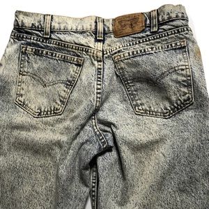 Levi’s VTG 550's acidwash denim jeans white tab
